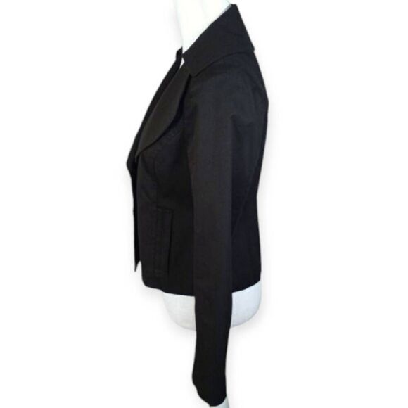 HALOGEN BLACK 2 BUTTON BLAZER SZ.S EUC. - Picture 3 of 7